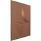 Ekena Millwork 11 7/8in. W x 11 7/8in. H Apollo EnduraWall Decorative 3D Wall Panel Covers 0.98 Sq. Ft. WP12X12APCAC - alternate 4